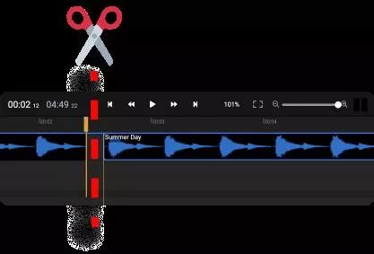 Split Audio Files Online - Split, Cut and Trim Audio Easily - Flixier