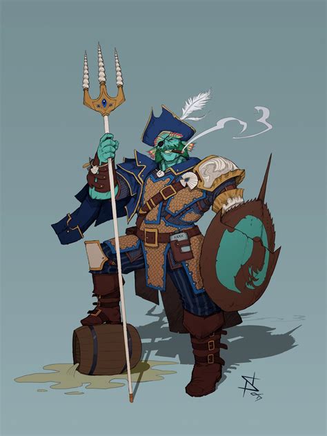 Art Water Genasi Paladin Rdnd