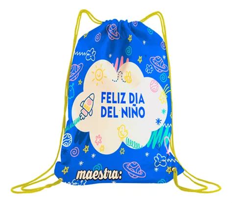 Dulceros Morralitos Personalizado feliz Día Del Niño 17pz Envío gratis