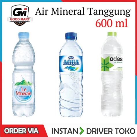 Jual Air Mineral Aqua Lemineral Ades Vit Shopee Indonesia