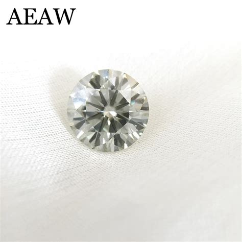 Round Brilliant Cut 3 Ct Moissanite 9mm G Color Moissanite Loose Stone