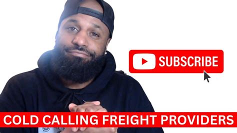 Cold Calling Shippers As A Freight Broker YouTube