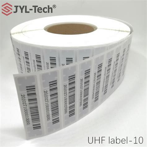 Passive 860 960MHz U9 Chip UHF Dry Wet Inlay RFID Label Tags Stickers