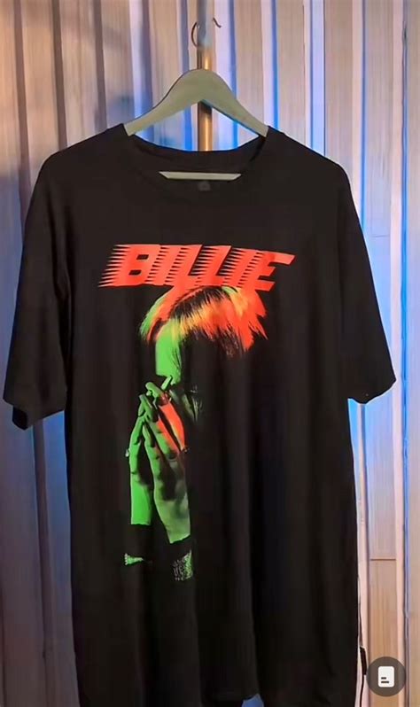 Billie Eilish Official Merch Womens Fashion Tops Shirts On Carousell
