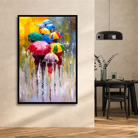 Rainy Day Abstract Art Designity Art