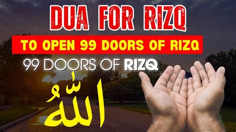 Beautiful Dua To Open Doors Of Rizq No Matter How Busy You Are Make