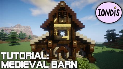 Minecraft Medieval Barn Tutorial