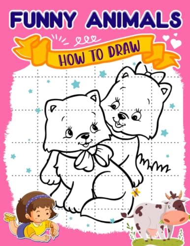 How To Draw Funny Animals: Have Way to Relaxation with Animal Book | For Kids, Childs or Lovers ...