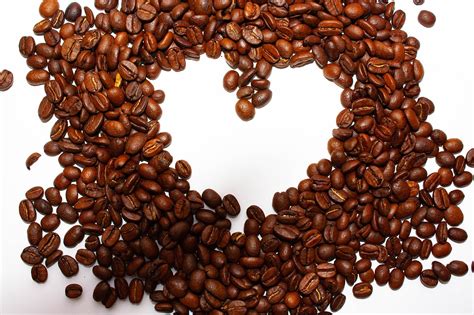 Coffee Grains A Heart Free Photo On Pixabay Pixabay