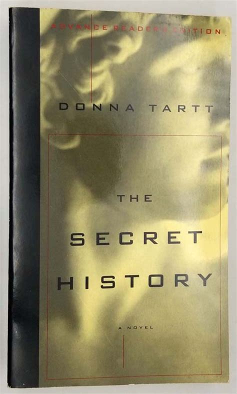 The Secret History Donna Tartt Arc Uncorrected Proof 1st Edition