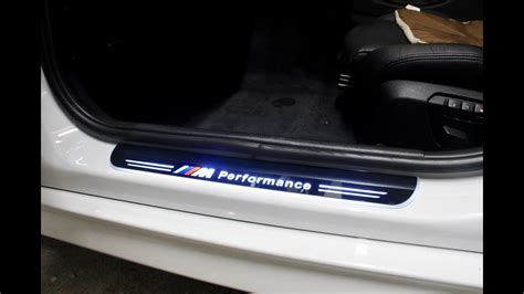 Bmw Led Door Sill Lights Step By Step Detailed Install Youtube