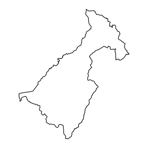 Muchinga Province Map Administrative Division Of Zambia Vector