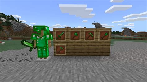 Minecraft Emerald Armor Pe