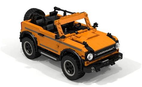 2021 Ford Bronco Becomes Lego Model Thanks to a Ford Engineer - My Own Auto