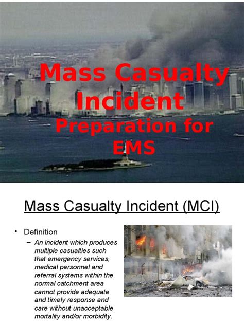 Mass Casualty Incident Preparation For Ems Pdf Emergency Medical Services Ambulance