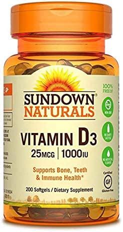 Amazon Sundown Naturals High Potency D Vitamin D Iu Softgels