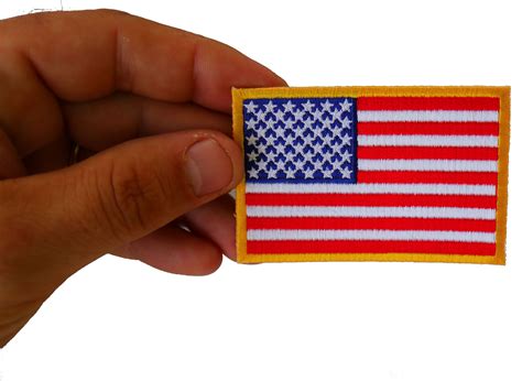 Iron On Small American Flag Patch | Embroidered Patches by Ivamis Patches