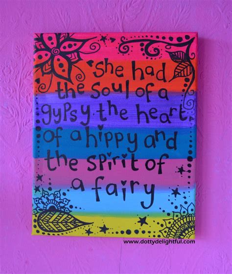 Colorful Rainbow Canvas Art By Dottydelightful