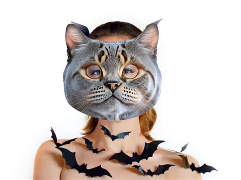 Realistic Cat Mask