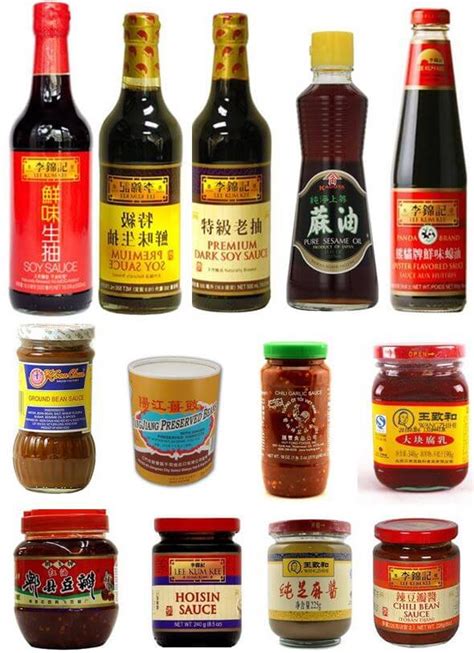 Chinese Sauces Wines Vinegars And Oils Recipes Traditional Chinese Food Food