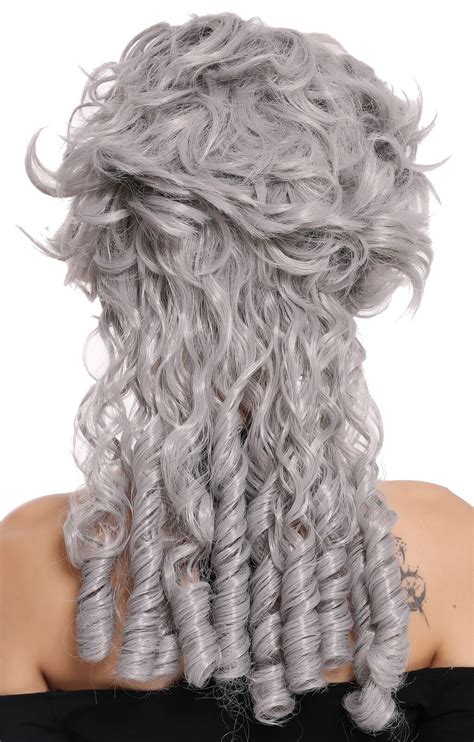 Per Cke Damen Karneval Barock Renaissance Romantik Spiral Locken