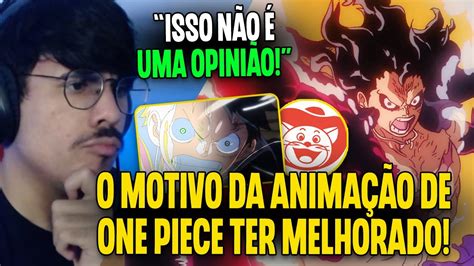 MICHI EXPLICA COMO A ANIMAÇÃO DE ONE PIECE MELHOROU Cortes do Michi