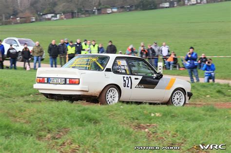 Klein Michael Theis Kai Opel Ascona B ADAC MSC Osterrallye Zerf