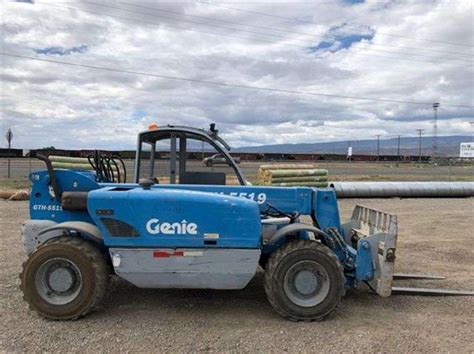 2006 Genie Gth 5519 4x4x4 5500lb Telescopic Forklift Jandj Auctioneers Llc