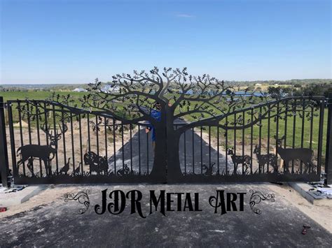 Custom Farm Gates By JDR Metal Art