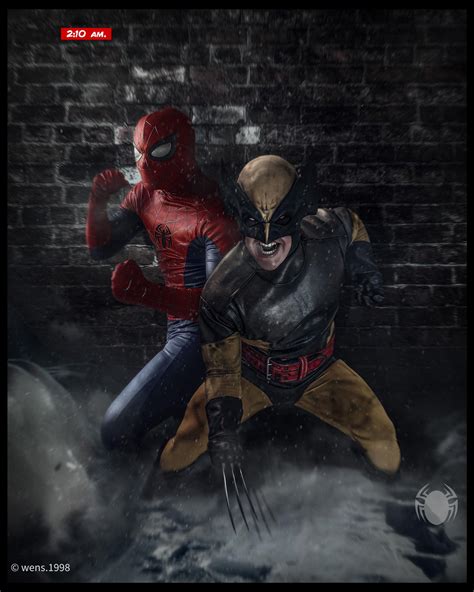 Spideywolverine Team Up Pt2 By Wens1998 By Tytorthebarbarian On