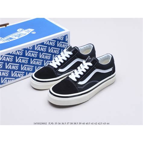 Jual Sepatu Vans Old Skool Anaheim Black White Bnwb 100 Global Market