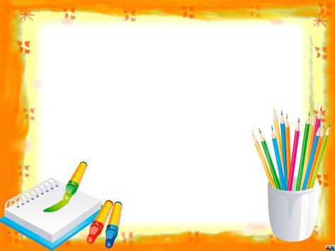 Back to school png borders fondo utiles escolares png clipart full ...