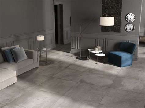 Piastrella Link Grey 90X90 Gres Effetto Resina Grigio Iperceramica