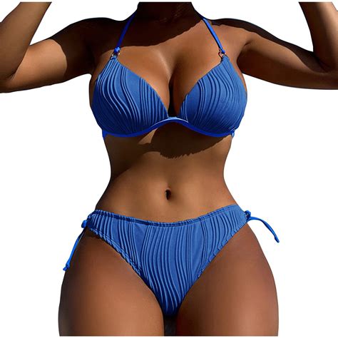 Bigersell Plus Size Bikini For Women Clearance Bikini Female Two Piece