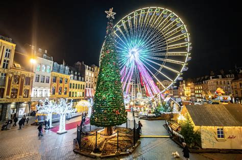 Christmas Market In Lille