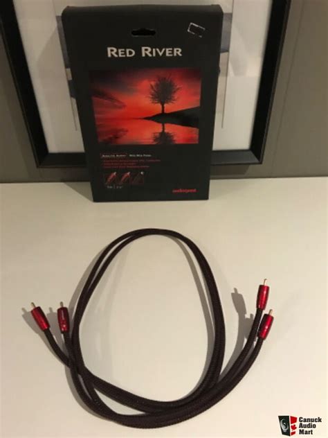 Audioquest Red River RCA 1m interconnects For Sale - Canuck Audio Mart