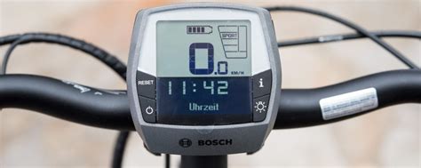 Uhrzeit Im Bosch Intuvia Display Einstellen GPS Radler