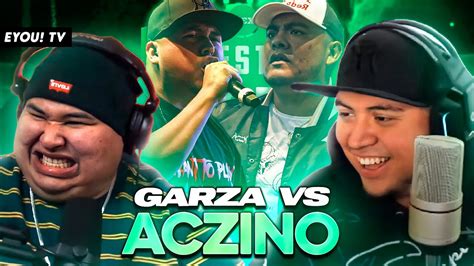 Quieres Ver La Placa De Mi Barrio Reacci N A Aczino Vs Garza