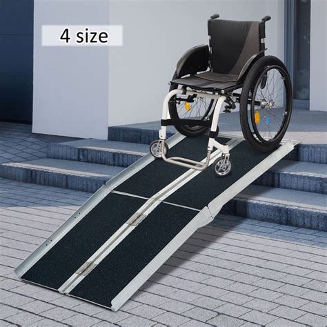 Portable Handicap Ramp With Rails