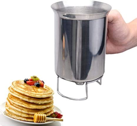 Amazon Stainless Steel Pancake Batter Dispenser Handheld Pancake