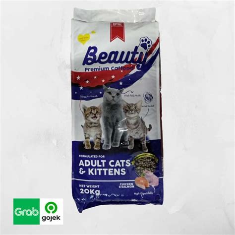 Jual Beauty Cat Tuna Adult Kg Makanan Kucing Khusus Gojek Grab Di