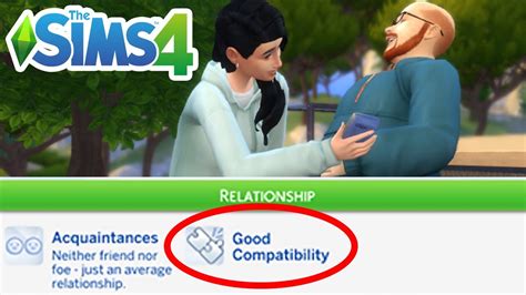 How To Find Out The Compatibility Between Sims In Game Growing Together Guide The Sims 4