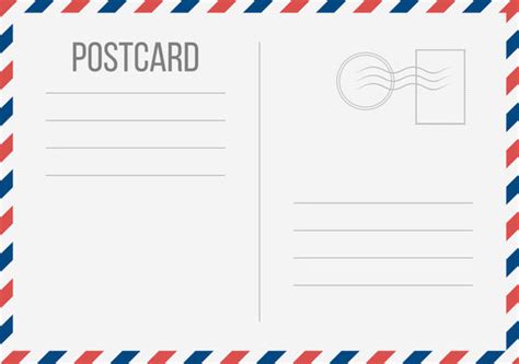 Free Postcard Template Collection