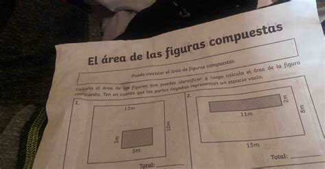 Solved El Rea De Las Figuras Compuestas Puedo Calcular El Rea De