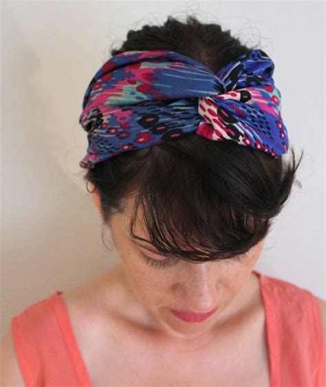 Turban Headband Tutorial From Sew Diy J Conlon And Sons