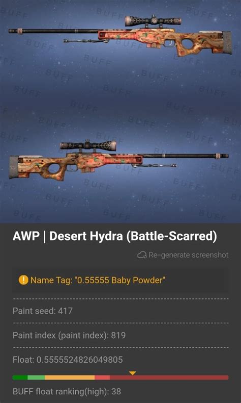 Blackscope Awp Desert Hydra Battle Scarred Video Gaming Video Games Others On Carousell