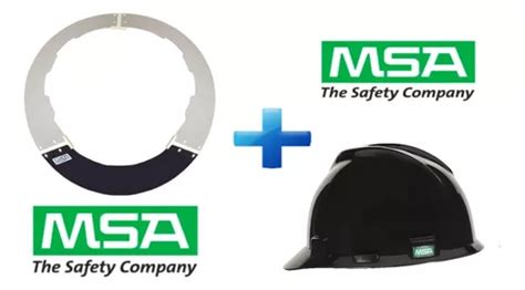 Kit Casco Tipo Cachucha V Gard Msa Y Visera Proteccion Solar Env O Gratis