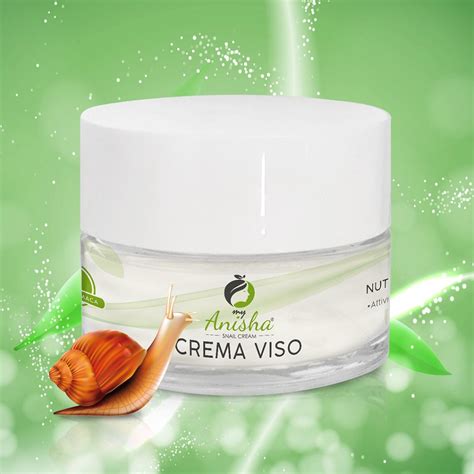 Crema Viso Bava Di Lumaca 50ml Anti Age Rigenerante MyAnisha Cosmetics