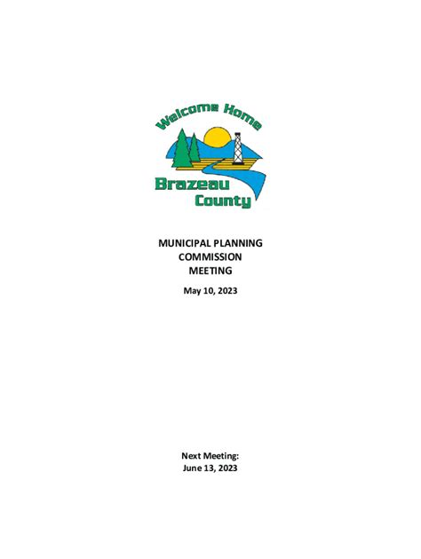 Fillable Online Municipal Planning Commision Fax Email Print Pdffiller