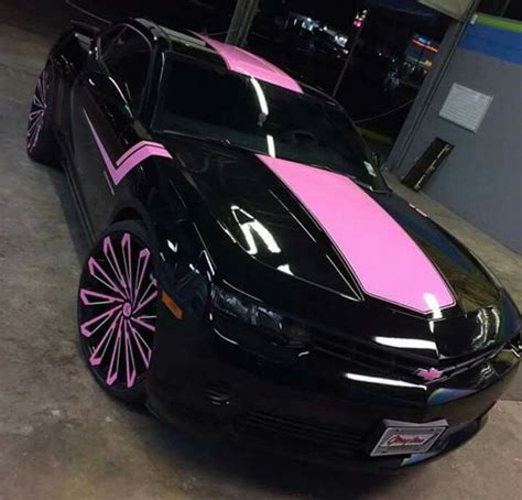 Camaro Black Camaro Pink Car Cute Cars